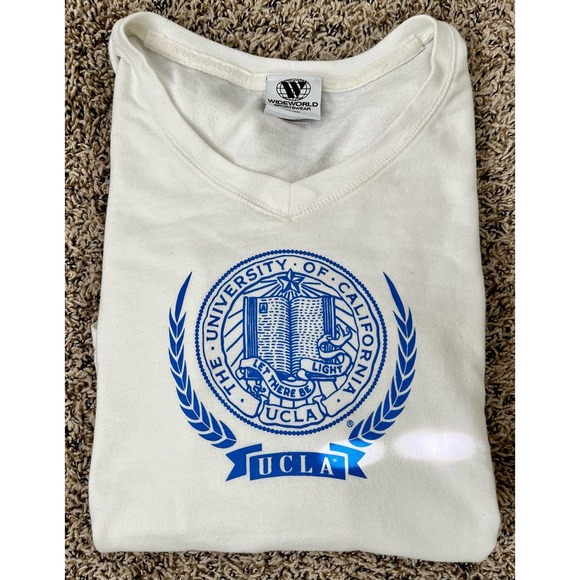 Vintage UCLA Bruins Womens V-Neck Sweatshirt - Large - Picture 1 of 4